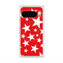 プレミアムスクエアケース with Pixelsnap［ Stars - Red ］