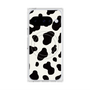 プレミアムスクエアケース with Pixelsnap［ Cow - White ］