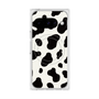 プレミアムスクエアケース with Pixelsnap［ Cow - White ］