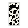 プレミアムスクエアケース with Pixelsnap［ Cow - White ］