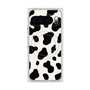 プレミアムスクエアケース with Pixelsnap［ Cow - White ］