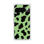 プレミアムスクエアケース with Pixelsnap［ Cow - Green ］