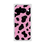 プレミアムスクエアケース with Pixelsnap［ Cow - Pink ］