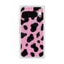 プレミアムスクエアケース with Pixelsnap［ Cow - Pink ］