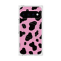 プレミアムスクエアケース with Pixelsnap［ Cow - Pink ］