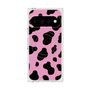 プレミアムスクエアケース with Pixelsnap［ Cow - Pink ］