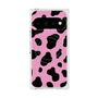 プレミアムスクエアケース with Pixelsnap［ Cow - Pink ］