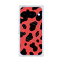 プレミアムスクエアケース with Pixelsnap［ Cow - Red ］