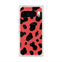プレミアムスクエアケース with Pixelsnap［ Cow - Red ］