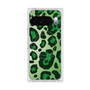 プレミアムスクエアケース with Pixelsnap［ Leopard - Green ］