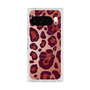 プレミアムスクエアケース with Pixelsnap［ Leopard - Red ］
