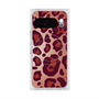 プレミアムスクエアケース with Pixelsnap［ Leopard - Red ］