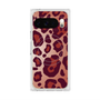 プレミアムスクエアケース with Pixelsnap［ Leopard - Red ］