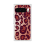 プレミアムスクエアケース with Pixelsnap［ Leopard - Red ］