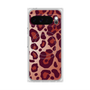プレミアムスクエアケース with Pixelsnap［ Leopard - Red ］