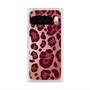 プレミアムスクエアケース with Pixelsnap［ Leopard - Red ］