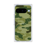 プレミアムスクエアケース with Pixelsnap［ Camouflage - Green ］
