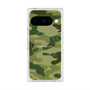 プレミアムスクエアケース with Pixelsnap［ Camouflage - Green ］