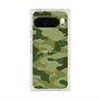 プレミアムスクエアケース with Pixelsnap［ Camouflage - Green ］
