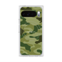 プレミアムスクエアケース with Pixelsnap［ Camouflage - Green ］