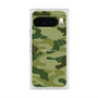 プレミアムスクエアケース with Pixelsnap［ Camouflage - Green ］
