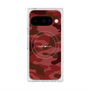 プレミアムスクエアケース with Pixelsnap［ Camouflage - Red ］