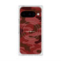 プレミアムスクエアケース with Pixelsnap［ Camouflage - Red ］