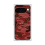 プレミアムスクエアケース with Pixelsnap［ Camouflage - Red ］