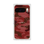 プレミアムスクエアケース with Pixelsnap［ Camouflage - Red ］