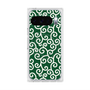 プレミアムスクエアケース with Pixelsnap［ 唐草模様 - Green ］