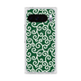プレミアムスクエアケース with Pixelsnap［ 唐草模様 - Green ］