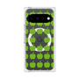 プレミアムスクエアケース with Pixelsnap［ Apple - Green ］