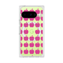 プレミアムスクエアケース with Pixelsnap［ Apple - Pink ］