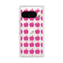 プレミアムスクエアケース with Pixelsnap［ Apple - Pink ］