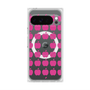 プレミアムスクエアケース with Pixelsnap［ Apple - Pink ］