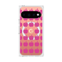 プレミアムスクエアケース with Pixelsnap［ Apple - Pink ］