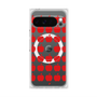 プレミアムスクエアケース with Pixelsnap［ Apple - Red ］