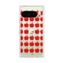 プレミアムスクエアケース with Pixelsnap［ Apple - Red ］