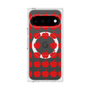 プレミアムスクエアケース with Pixelsnap［ Apple - Red ］