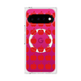 プレミアムスクエアケース with Pixelsnap［ Apple - Red ］