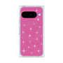 プレミアムスクエアケース with Pixelsnap［ Glitter - Pink ］