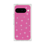 プレミアムスクエアケース with Pixelsnap［ Glitter - Pink ］