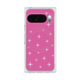 プレミアムスクエアケース with Pixelsnap［ Glitter - Pink ］