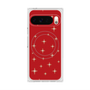 プレミアムスクエアケース with Pixelsnap［ Glitter - Red ］