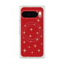 プレミアムスクエアケース with Pixelsnap［ Glitter - Red ］