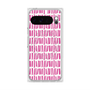 プレミアムスクエアケース with Pixelsnap［ Nordic - Pink ］