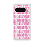 プレミアムスクエアケース with Pixelsnap［ Nordic - Pink ］