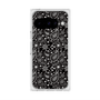 プレミアムスクエアケース with Pixelsnap［ ペイズリー - Black ］