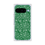 プレミアムスクエアケース with Pixelsnap［ ペイズリー - Green ］