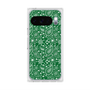 プレミアムスクエアケース with Pixelsnap［ ペイズリー - Green ］